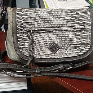 Gray simply Vera crossbody